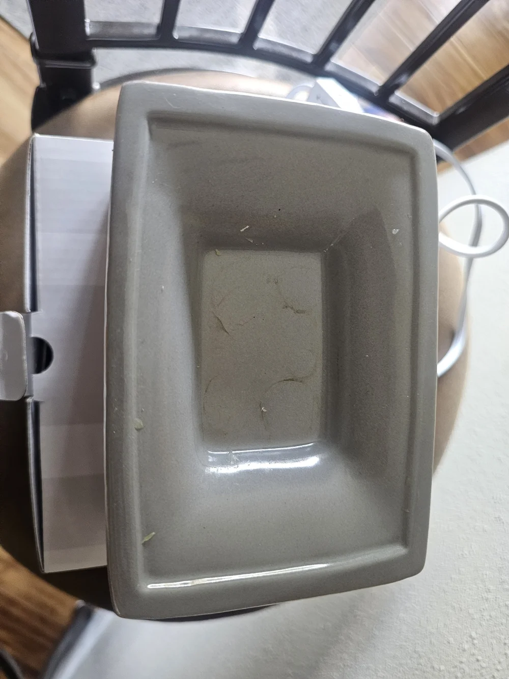 Scentsy Warmer Wherever I'm With You in Beige and Light Blue